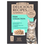 Sainsbury's fish collection wet cat food 350g, UK version