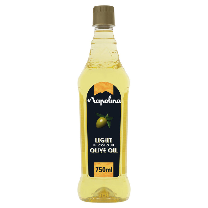 Napolina light in colour olive oil 750ml, imported from the UK