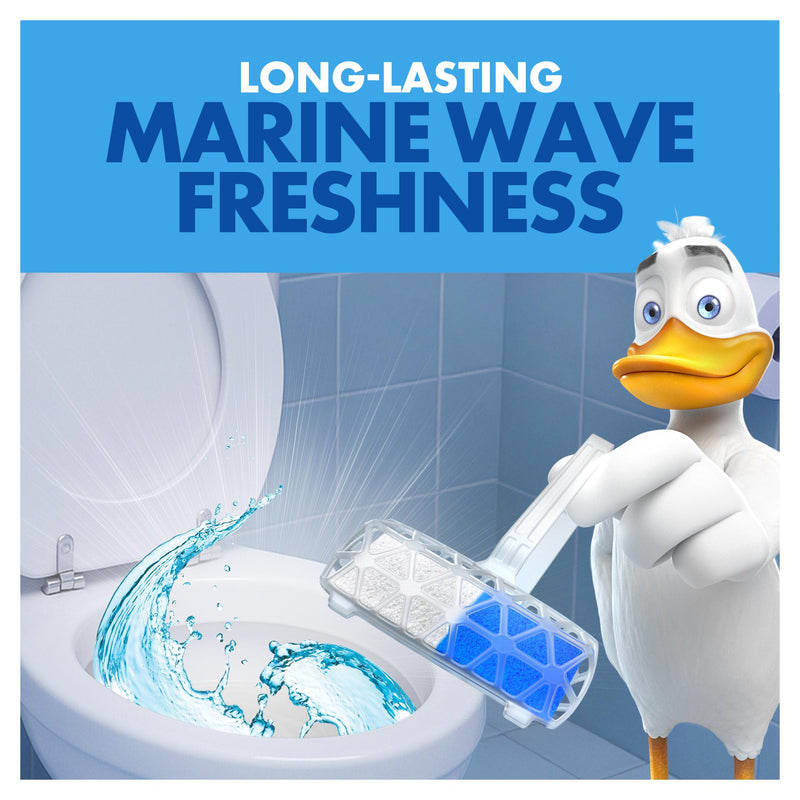 Duck toilet rim block Marine Wave 2 x 16g, UK version