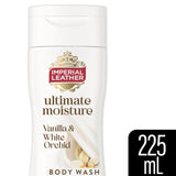 Sainsburys Imperial Leather Ultimate Moisture Vanilla & White Orchid Body Wash 225ml- Buy online at McGrocer