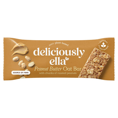 Sainsburys Deliciously Ella Peanut Butter Oat Bar 50g- Buy online at McGrocer