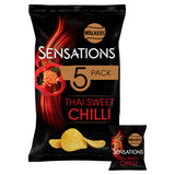 Thai Sweet Chilli Flavoured Potato Crisps Multipack 5x25g