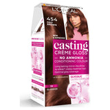 Sainsburys L'Oreal Paris Casting Creme Gloss Semi Permanent Hair Dye Chocolate Brownie Brown 454- Buy online at McGrocer