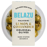 Belazu Halkidiki olives lemon coriander 140g, UK version