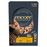 Sainsburys Encore Chicken Selection in Jelly Natural Wet Cat Food Pouches 5 x 50g- Buy online at McGrocer