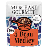 Sainsburys Merchant Gourmet 5 Bean Medley 240g- Buy online at McGrocer