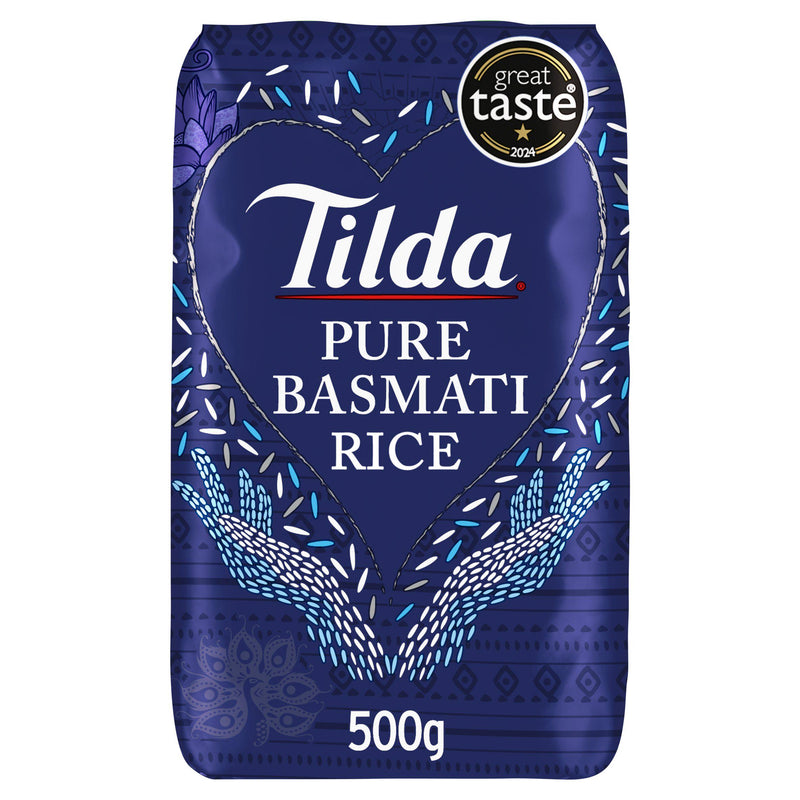 Tilda Pure Basmati Rice 500g (British brand)