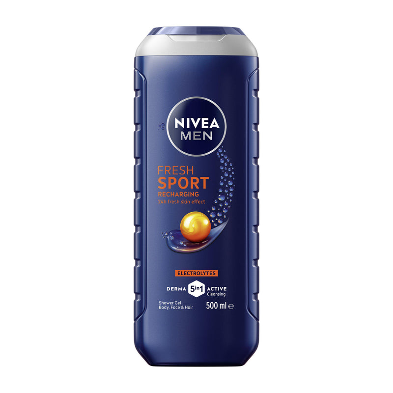 Nivea Men Sport Shower Gel 500ml, imported from the UK