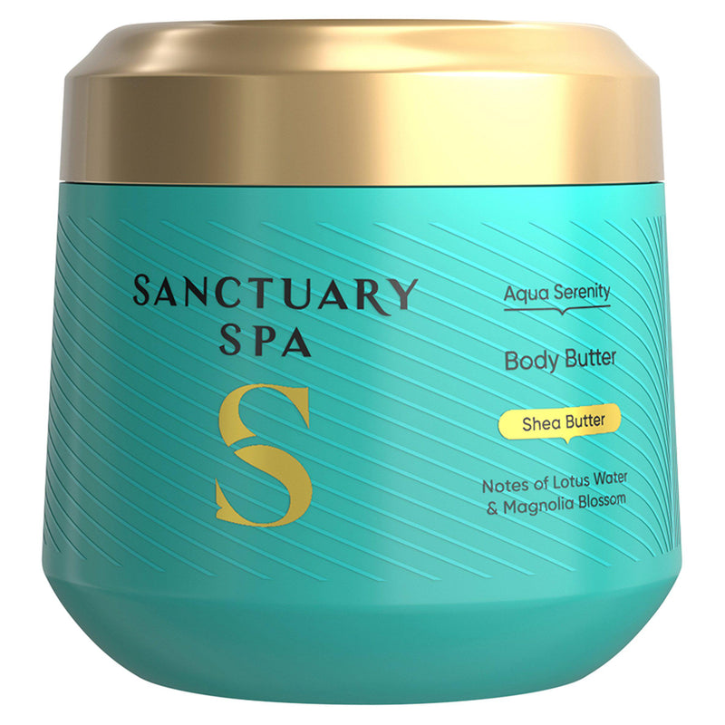 Sanctuary Spa Aqua Serenity Body Butter 300ml, imported from the UK