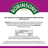 Robinsons Passion Fruit Mango on-the-go squash 66ml (British brand)