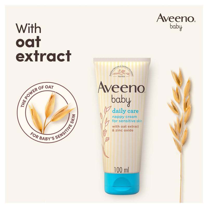Aveeno Daily Care baby nappy cream 100ml, UK version