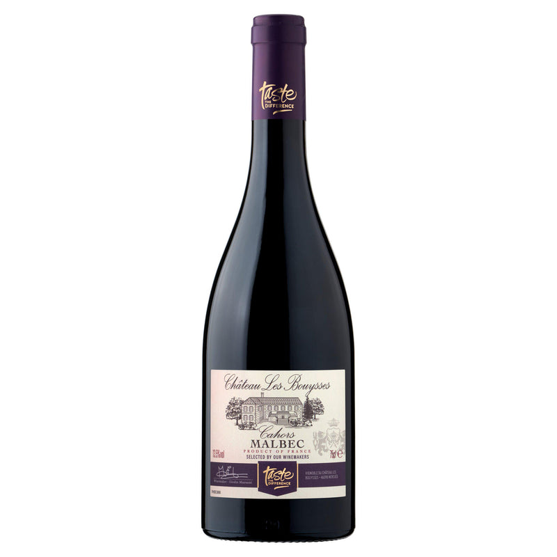 Sainsbury's Taste the Difference Cahors red wine 75cl (British brand)
