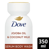 Sainsburys Dove Body + Mind Jojoba Oil & Coconut Milk Serum Body Wash 350ml- Buy online at McGrocer