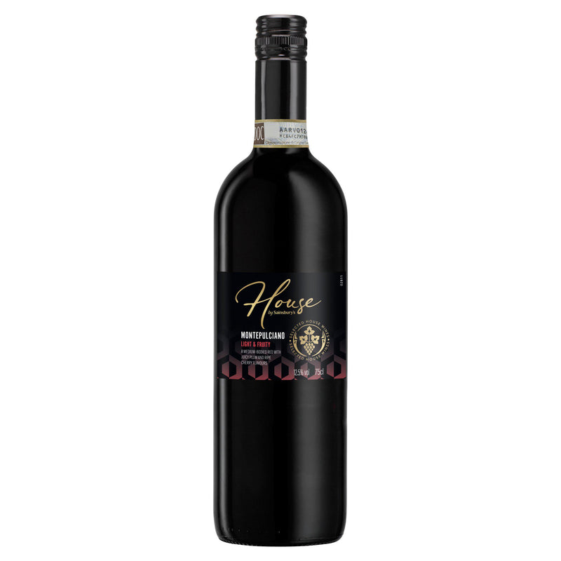 Sainsbury's Montepulciano red wine 75cl - British product