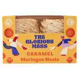 The Glorious Mess caramel meringue nests dessert box 4 pack (British brand)