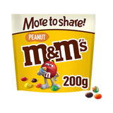 Sainsburys M&M's Crunchy Peanut & Milk Chocolate Sharing Pouch Bag 200g- Buy online at McGrocer