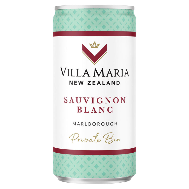 Villa Maria Sauvignon Blanc white wine 20cl can, imported from the UK