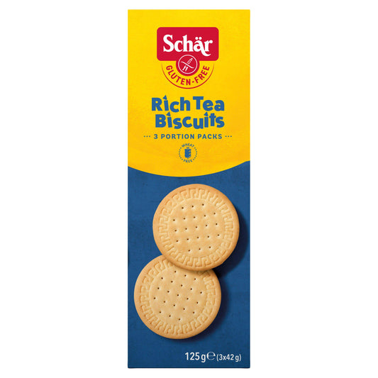 Schär Gluten-Free Rich Tea Biscuits 3x42g