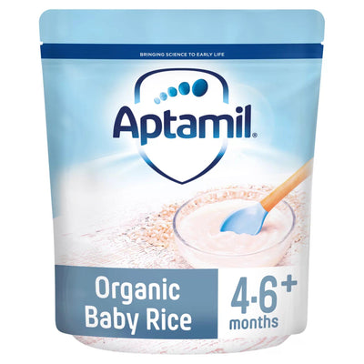 Sainsburys Aptamil Organic Baby Rice 100g 4.6+ Months- Buy online at McGrocer