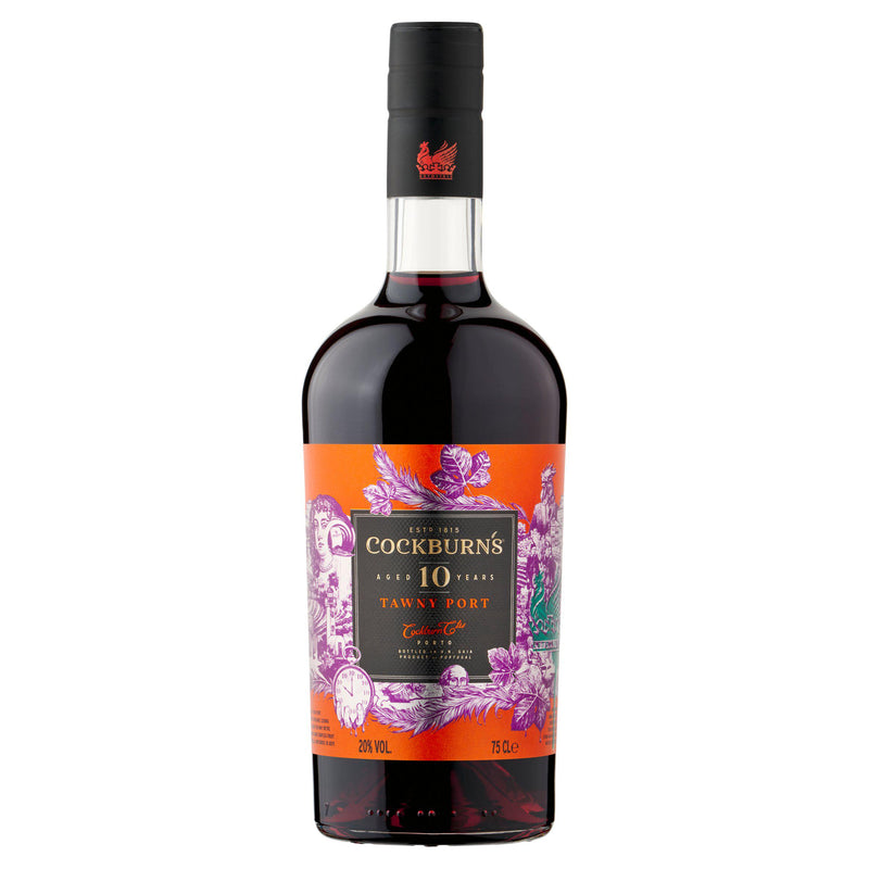 Cockburn's Aged 10 Years Tawny Port 75cl (British brand)
