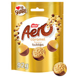 Sainsburys Aero Bubbles Caramel Flavour Chocolate Sharing Bag 92g- Buy online at McGrocer