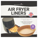Culpitt 25 air fryer liners 185mm x 42mm - British product