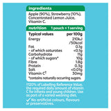 Heinz baby food apple strawberry puree pouch 100g, UK version
