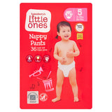 Sainsbury's Little Ones Pants Size 5 36 pack (British brand)