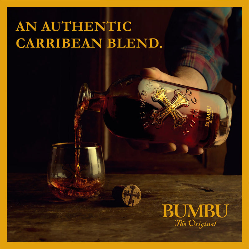 Bumbu all-natural spiced rum bottle 700ml - British product