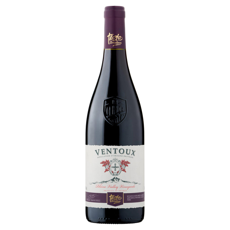 Sainsbury's Cotes Du Ventoux red wine 75cl, UK version