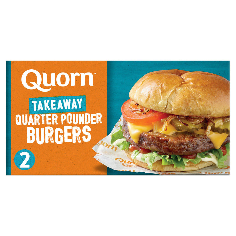 Quorn vegetarian quarter pounder burger 227g (British brand)