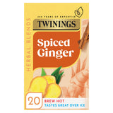 Twinings Spiced Ginger Tea, 20 Tea Bags