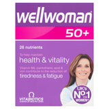 Vitabiotics Wellwoman 50+ tablets 30-pack, imported from the UK