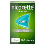 Sainsburys Nicorette Original Flavour Nicotine Gum x105 2mg- Buy online at McGrocer