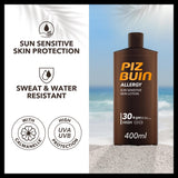 Piz Buin allergy sun cream SPF 30 400ml - British product