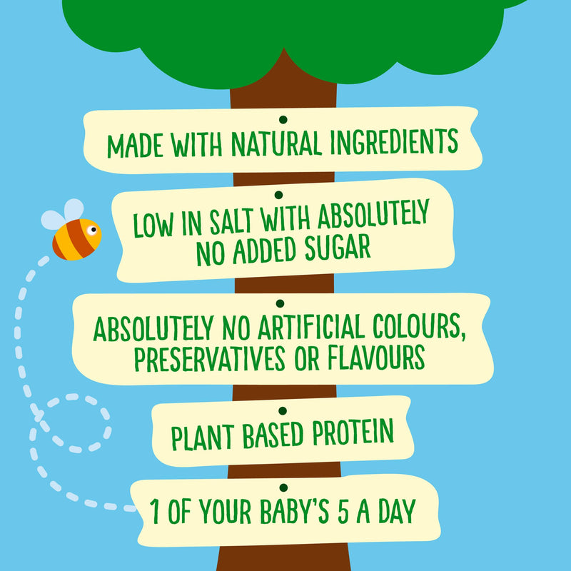 Heinz Saucy Pasta Stars with Beans and Carrot baby food 200g - British product
