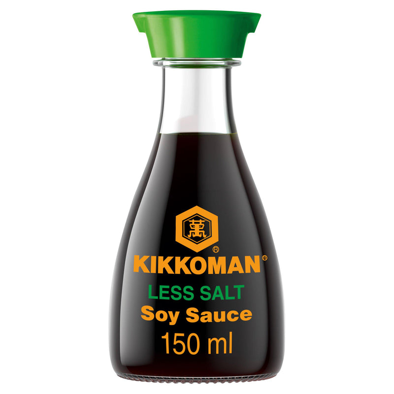 Kikkoman Soy Sauce Reduced Salt 150g, UK version