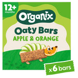 Sainsburys Organix Apple & Orange Oaty Bars Toddler Snacks Multipack 6 x 23g- Buy online at McGrocer