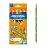 Bic Evolution Illusion colouring pencils 12 pack - British product