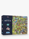 Gibsons Beautiful Britain UK Map jigsaw puzzle 1000 pieces, UK version