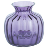 Small Crystal Posy Vase 13cm Height in Amethyst