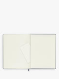 Moleskine extra large hard cover ruled notebook ocean blue, imported from the UK