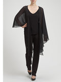 Gina Bacconi chiffon shawl, imported from the UK