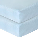 Drap-housse pour lit de bébé John Lewis Baby en coton biologique GOTS, lot de 2