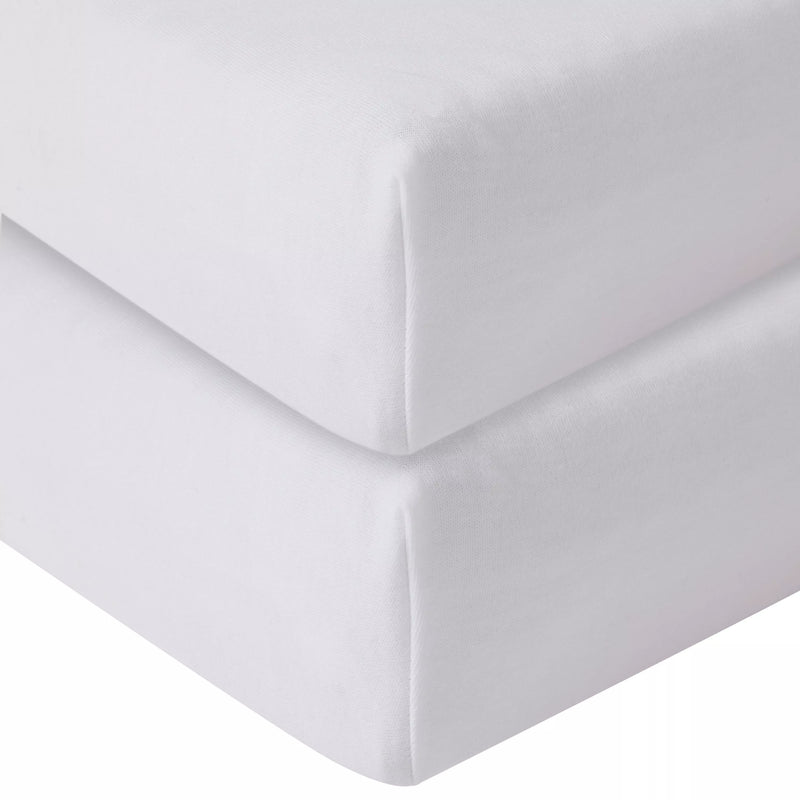 John Lewis organic cotton fitted baby sheet pack of 2 (British brand)