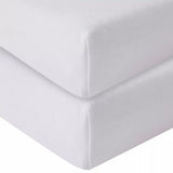 John Lewis organic cotton fitted baby sheet pack of 2 (British brand)