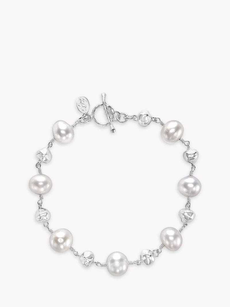 Dower & Hall Pearlicious Pearl Nugget Bracelet, UK version
