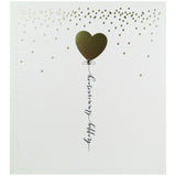 The Proper Mail Company anniversary balloon greeting card, UK version
