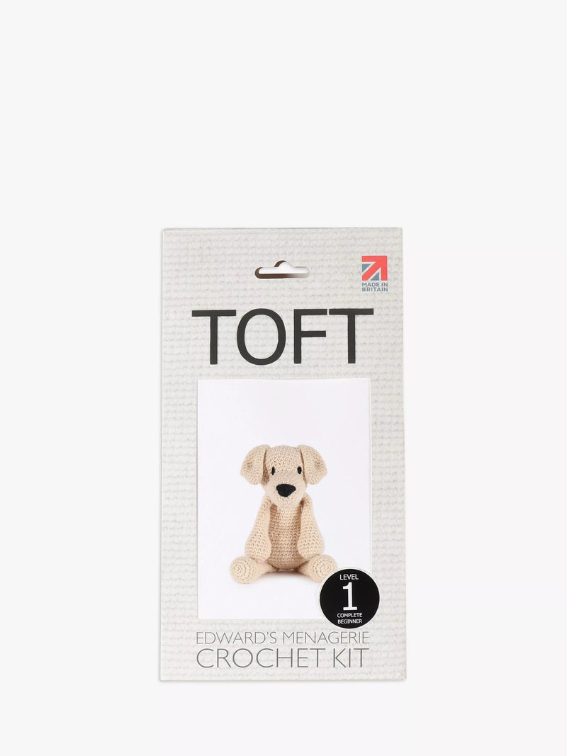 TOFT Eleanor the Labrador crochet kit, UK version