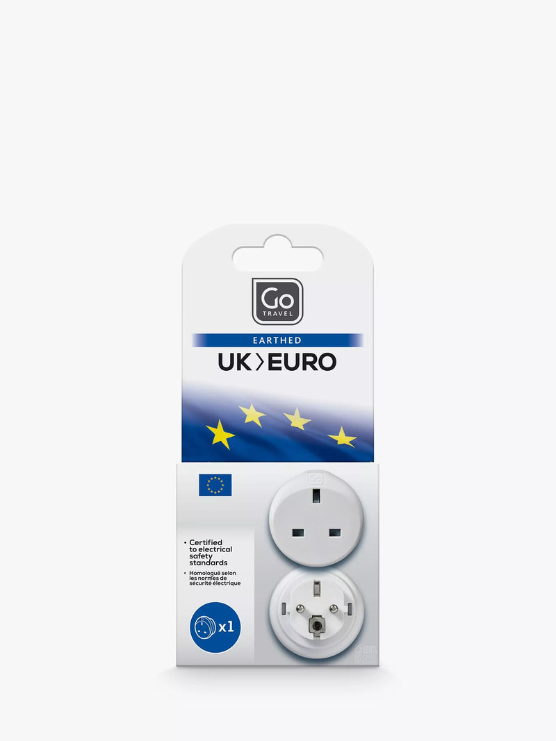 Go Travel UK-EU adaptor (British brand)